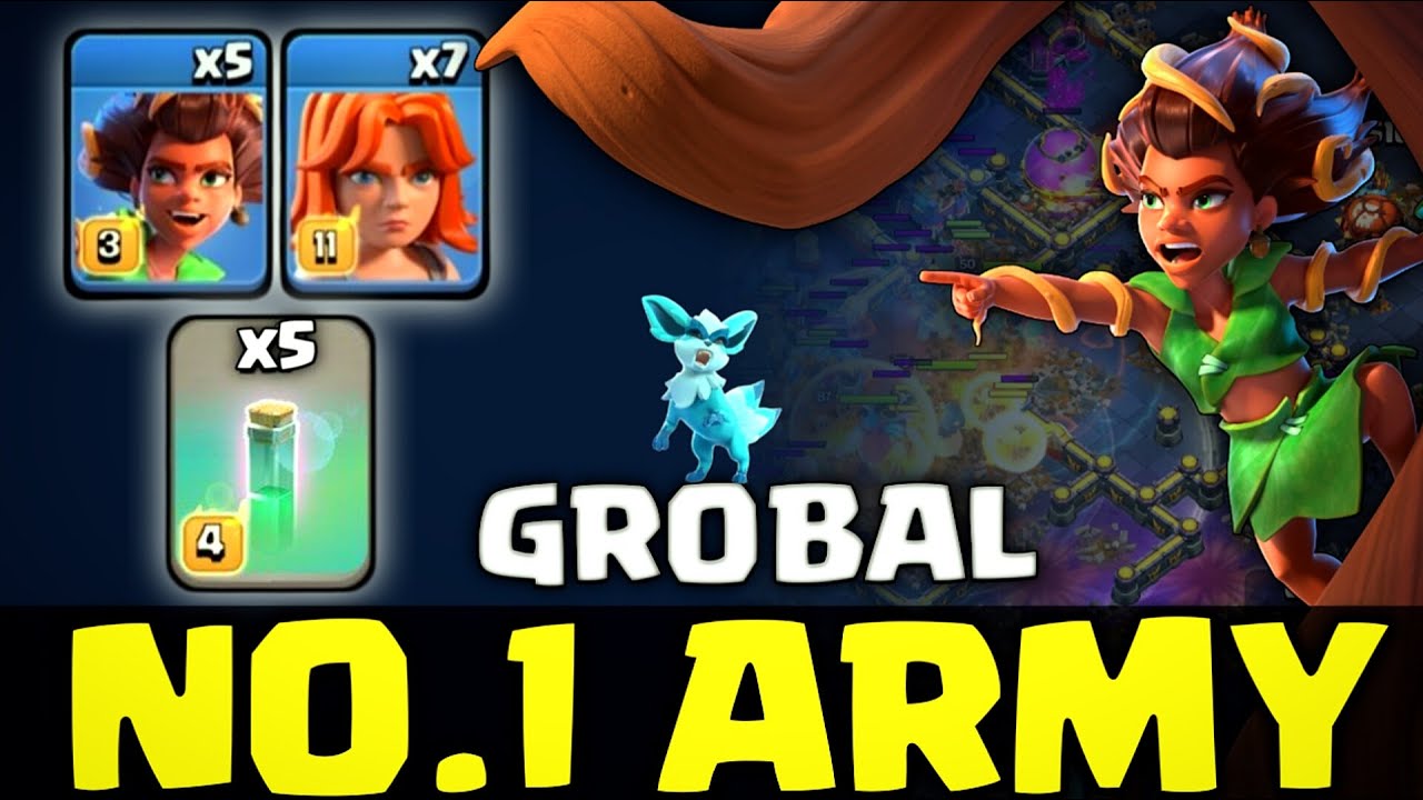 No.1 Attack Strategy 2025! RC Walk With Root Rider Valkyrie Attack Strategy [clash of clans]