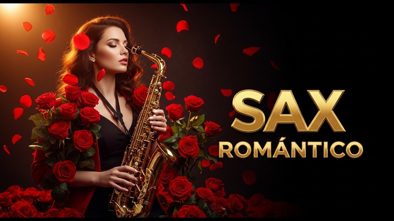 Saxofón Romántico para Dormir Profundo y Crear un Ambiente Nocturno Relajante