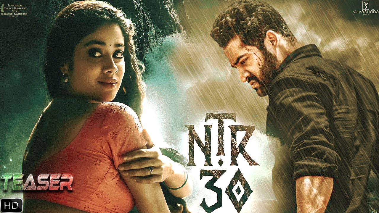 NTR30 Teaser  jr NTR Jhaanvi Kapoor  Koratala Siva  Anirudh Soon In Theatre