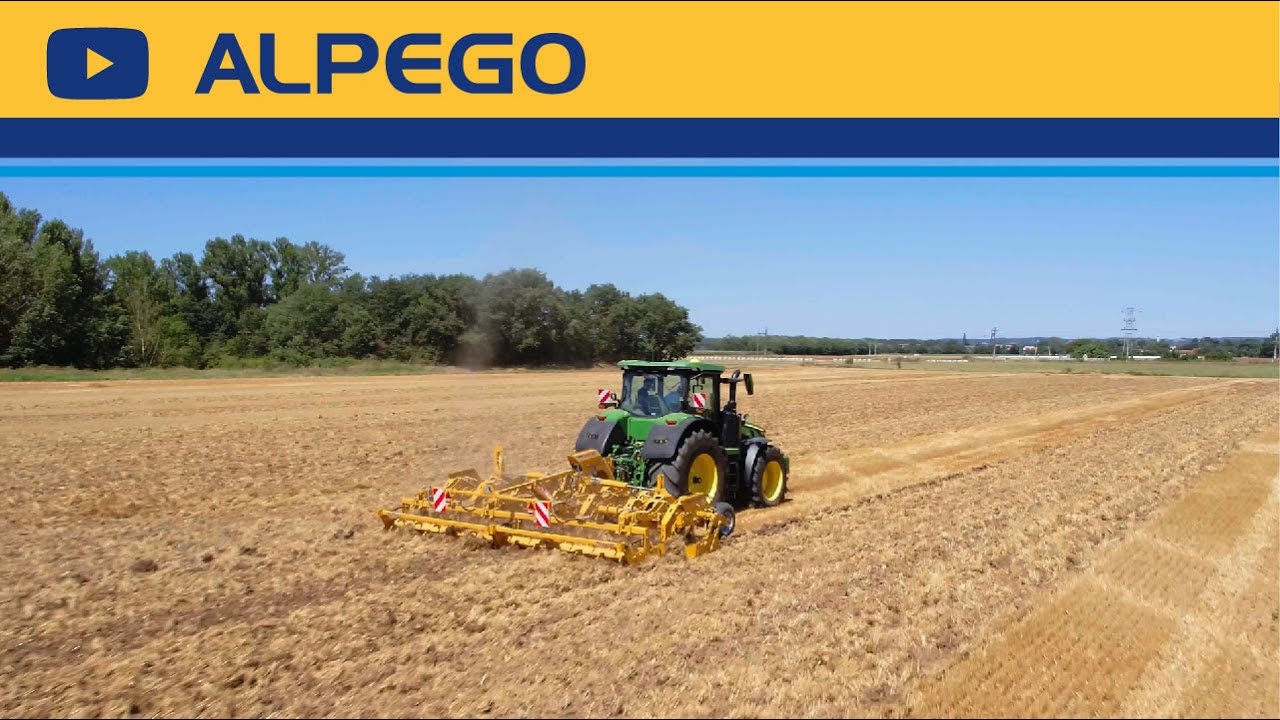 Agritechnica folding hydropneumatic subsoiler ALPEGO SKAT MAX