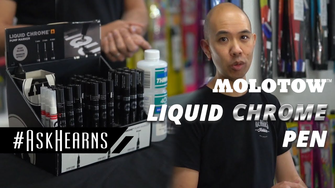 Molotow Liquid Chrome Pen | #askHearns