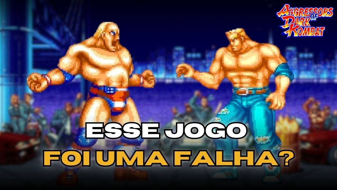 Aggressors of Dark Kombat: Cópia Descarada ou Jogo Injustiçado do Neo Geo?