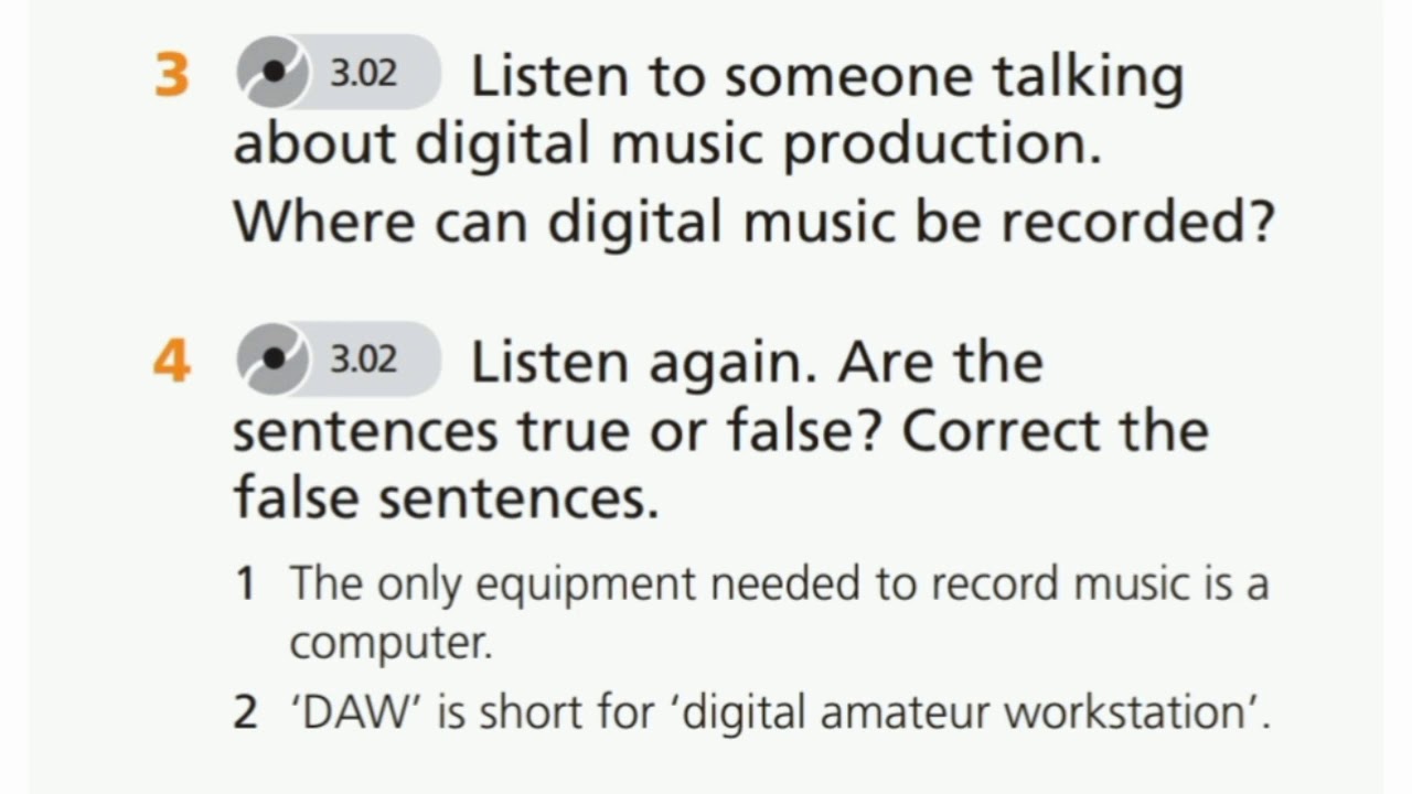 English Plus 9. Module 7. Discussing music. Ex 3,4 p. 84