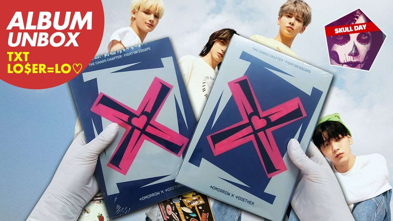 ⭐️UNBOXING TOMORROW X TOGETHER/TXT - FIGHT OR ESCAPE (LOSER LOVER)⭐️Album Reaction (New Kpop Song)