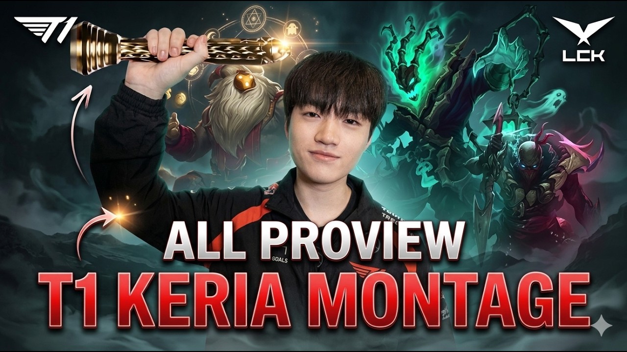 T1 Keria Montage - All Keria Proview Entire Career
