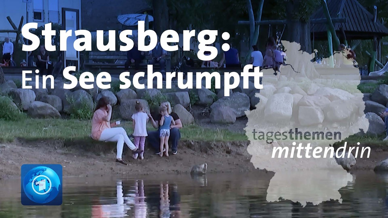Strausberg: Einem See geht das Wasser aus | tagesthemen mittendrin