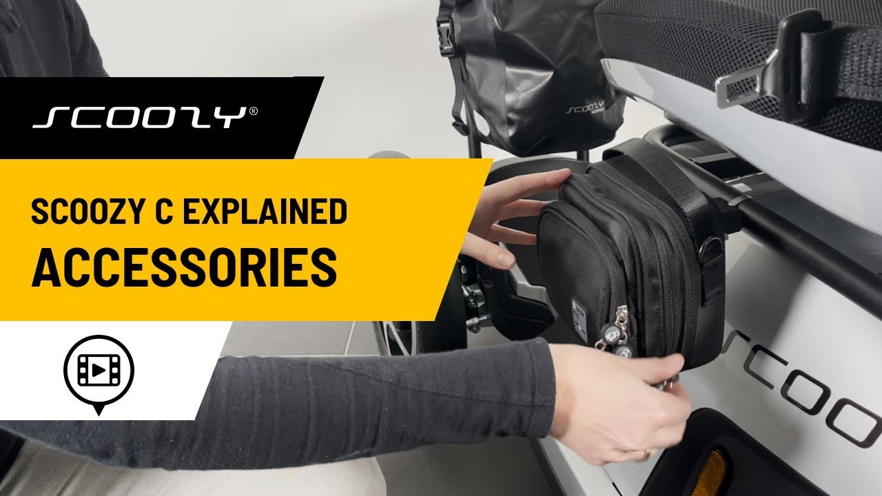 Scoozy C Explained | Scootmobiel Tassen en Accessoires