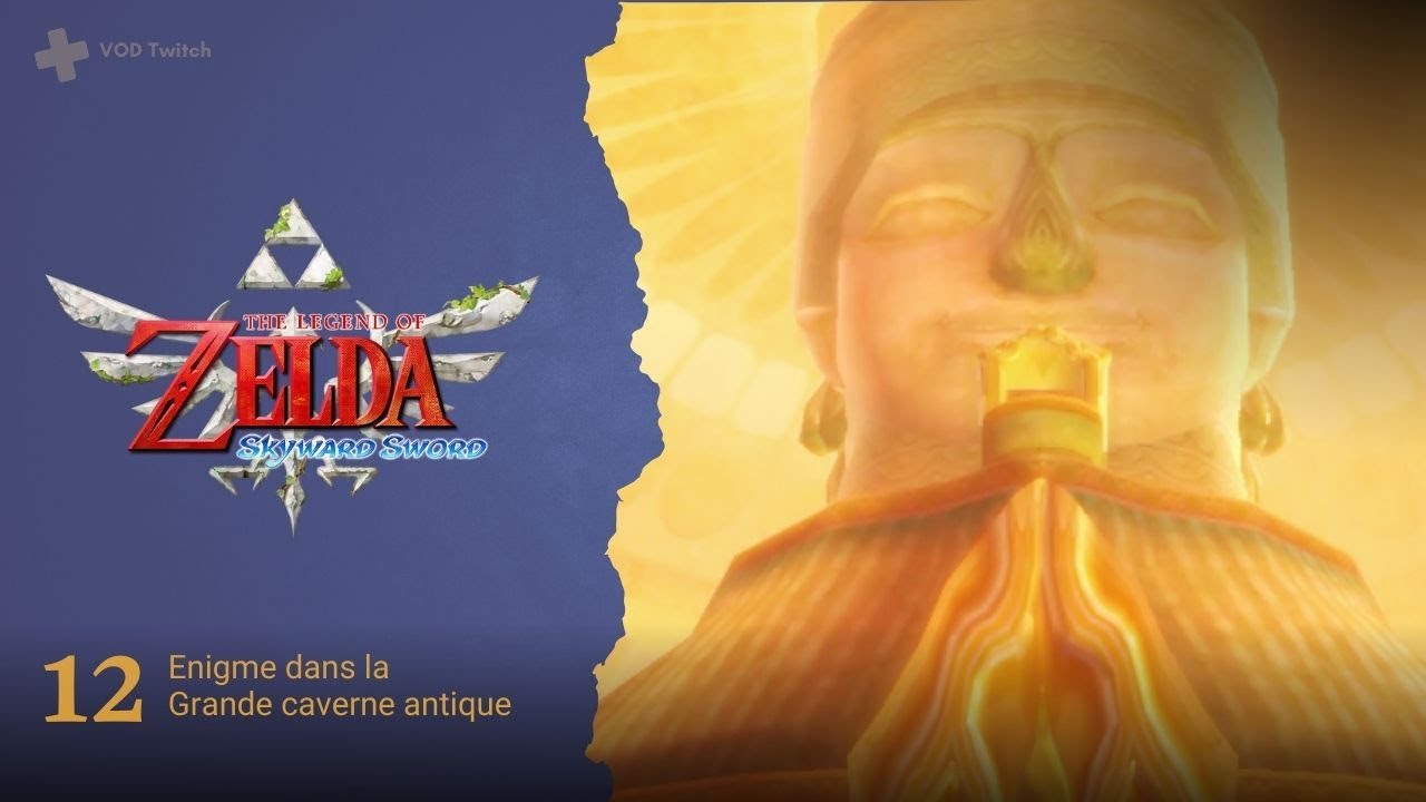 🪽 VOD #12 | Zelda Skyward Sword | De l'eau pour le Dragon du lac Faroria