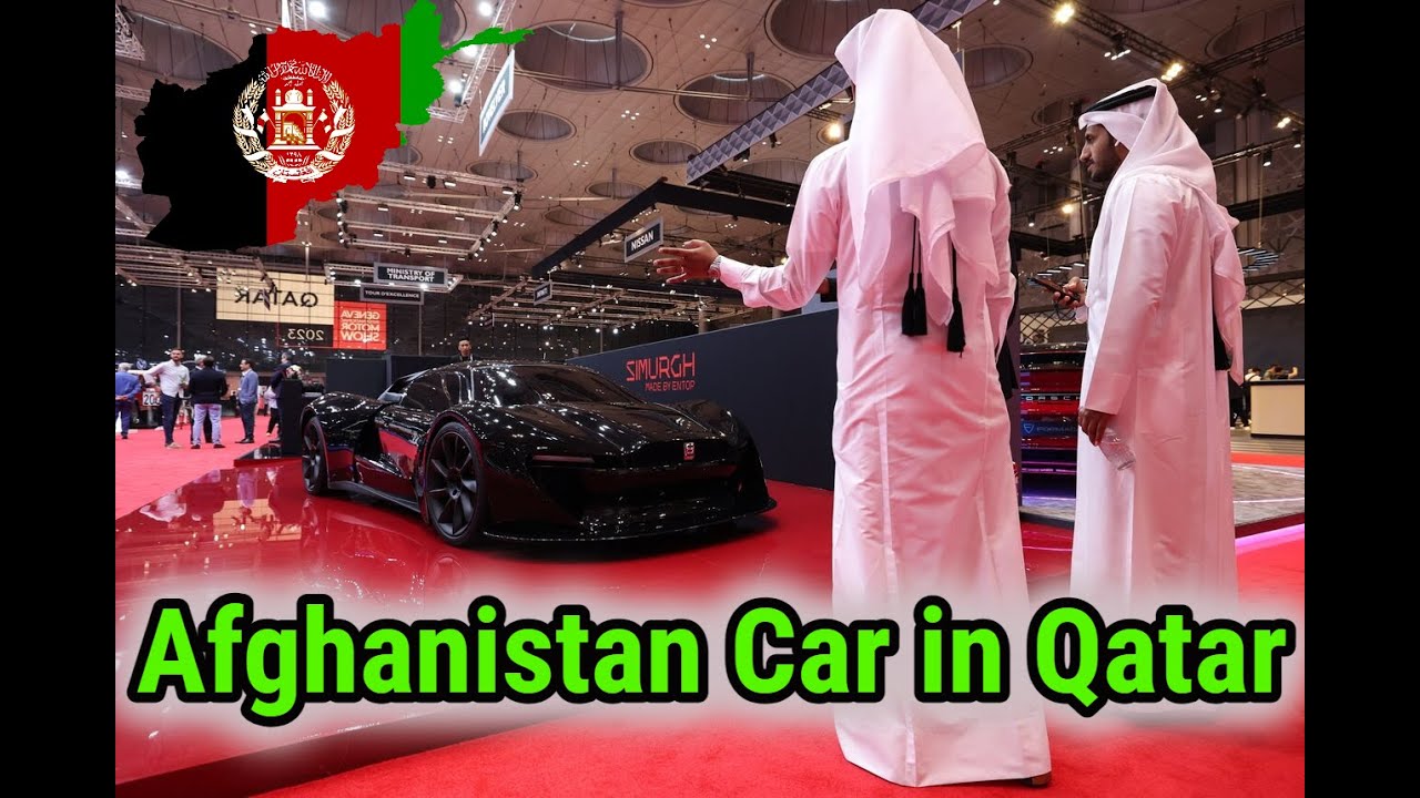 Afghanistan car in international car show : qatar