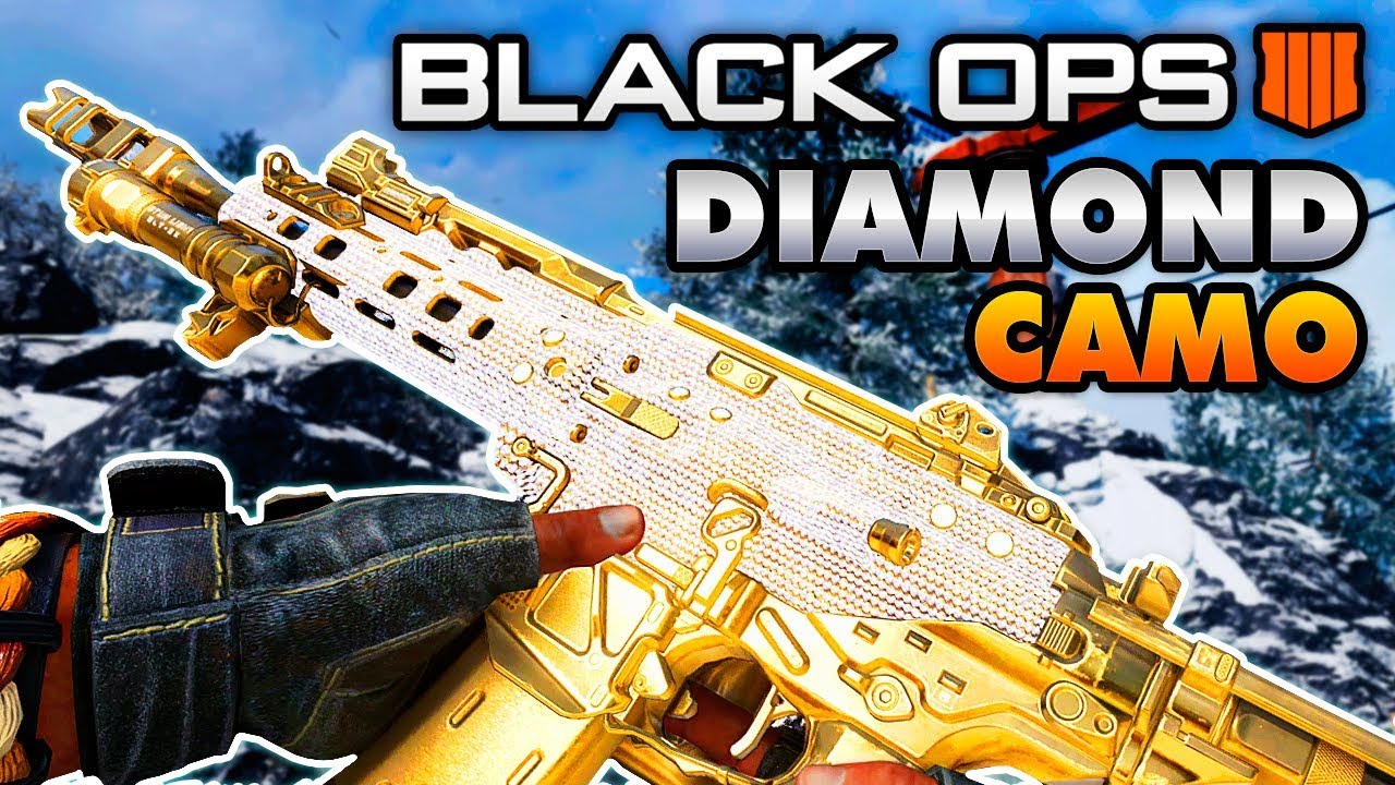 BO4 DIAMOND CAMO VAPR-XKG Gameplay! All Diamond Assault Rifles Showcase! [Black Ops 4]