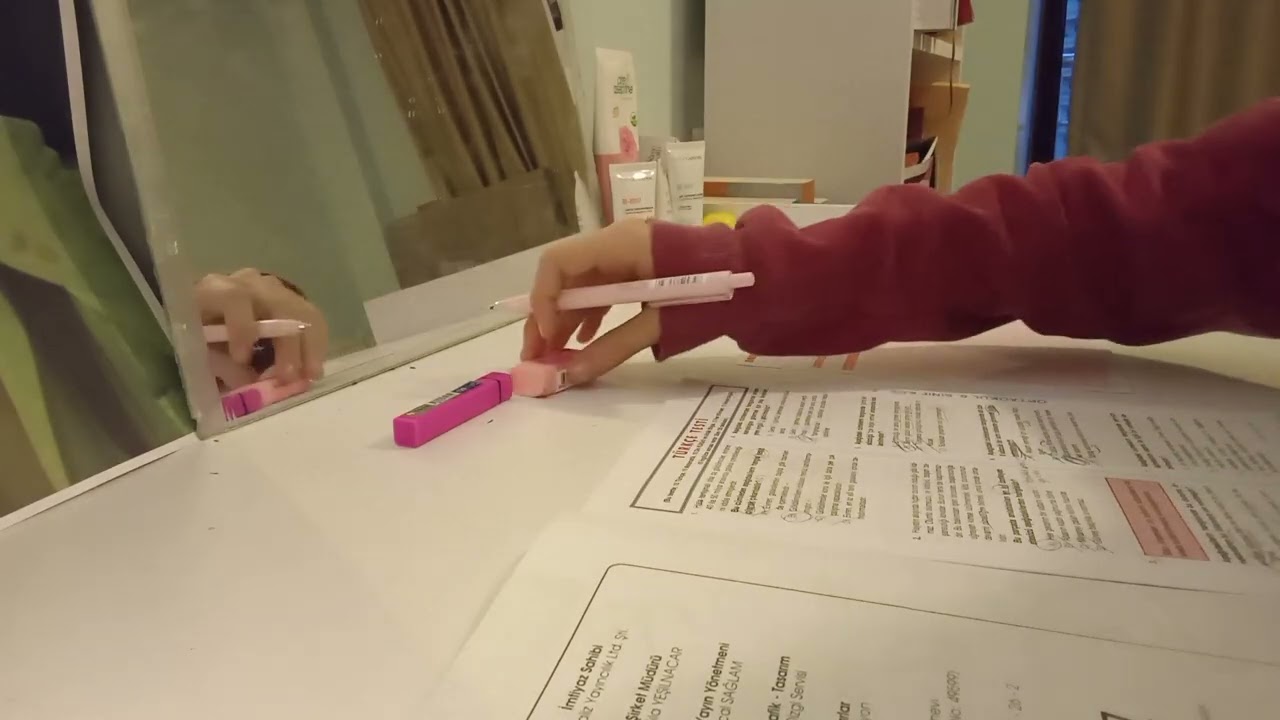 Ders çalışma vloggg #studywithme #denemeçözümü #jennie #keşfetbeniöneçıkar #blackpink 