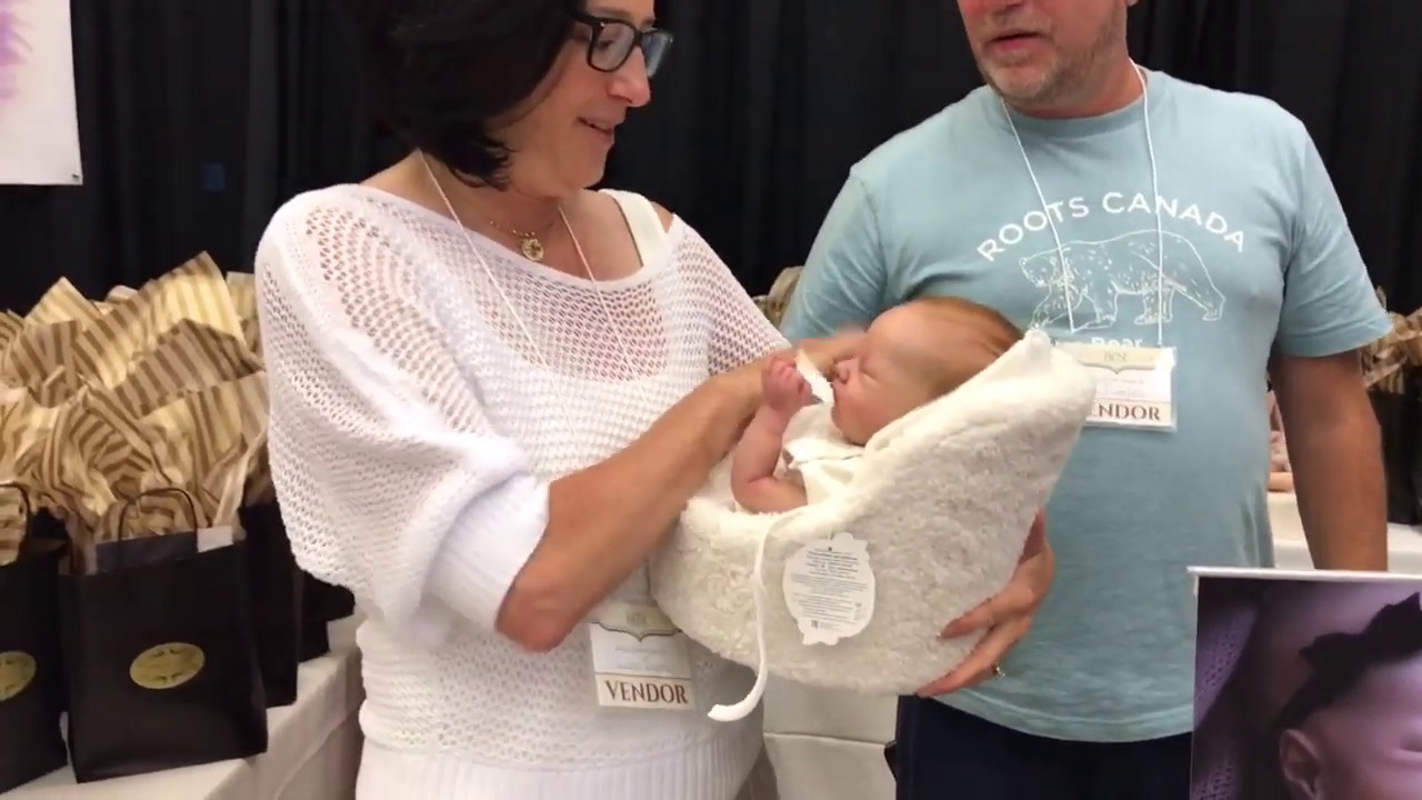 Day 3, Part 3 - Rose Doll Show 2019 - Amazing Reaction to Charlotte Prototype Reborn Baby