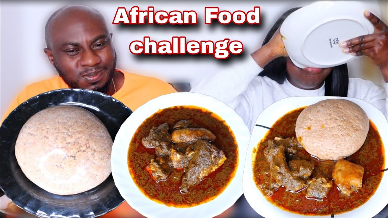 FIRST TO FINISH EATING GET THE $200 | MY WIFE TOOK IT PERSONAL 🤣 WHEAT AND BANGA SOUP MUKBANG