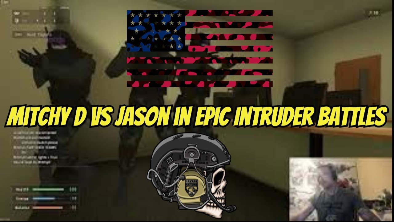 Mitchy D vs Jason in EPIC Intruder Battles