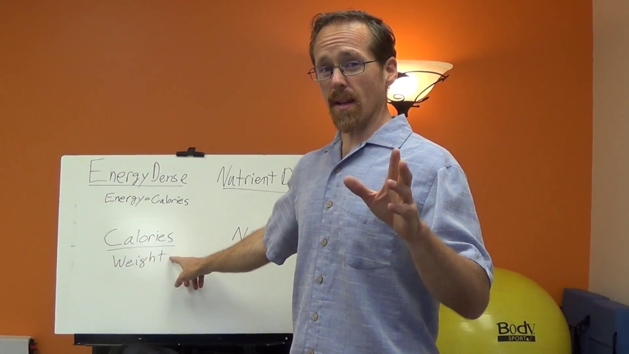 Energy Density vs. Nutrient Density