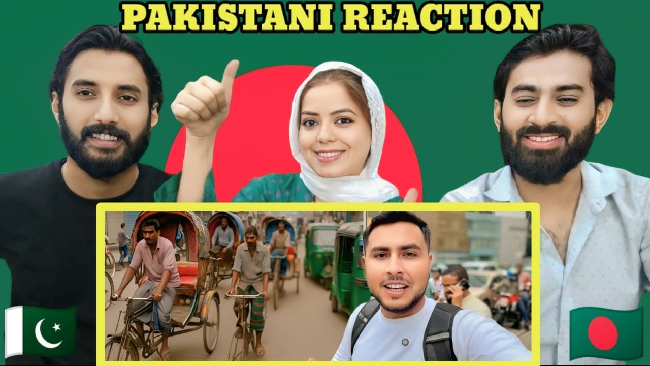 PAKISTAN JAISA HAI?? First Impression of Dhaka Bangladesh😇 Pakistani Reaction