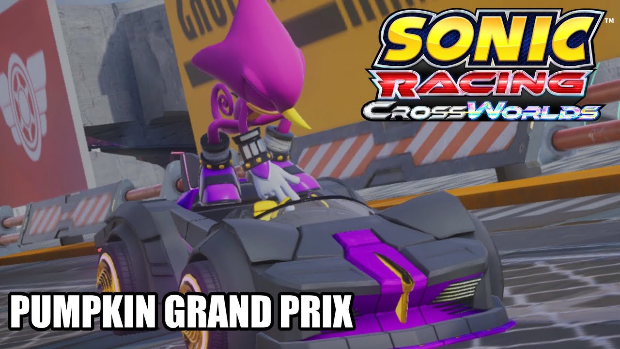 Sonic Racing Crossworlds - Pumpkin Grand Prix as Espio [Nintendo Switch 2]