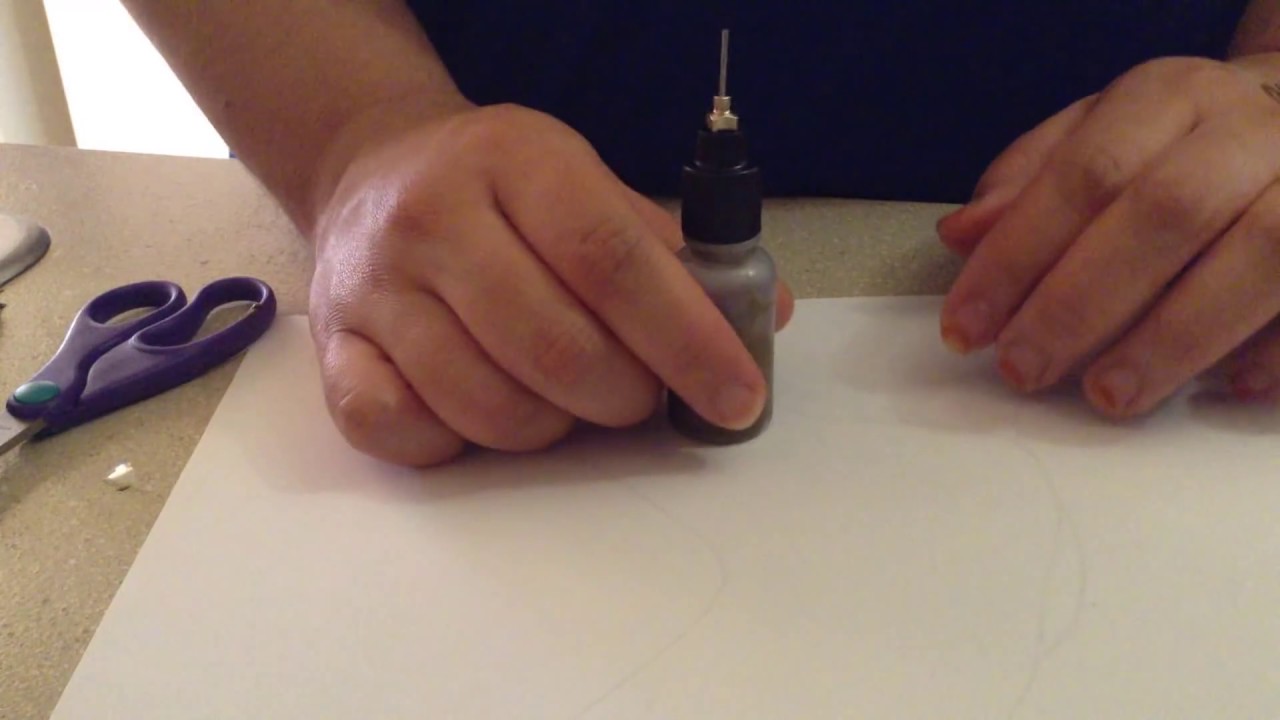 Drawing a Henna Flower with Applicator Bottle | freehandmehndi