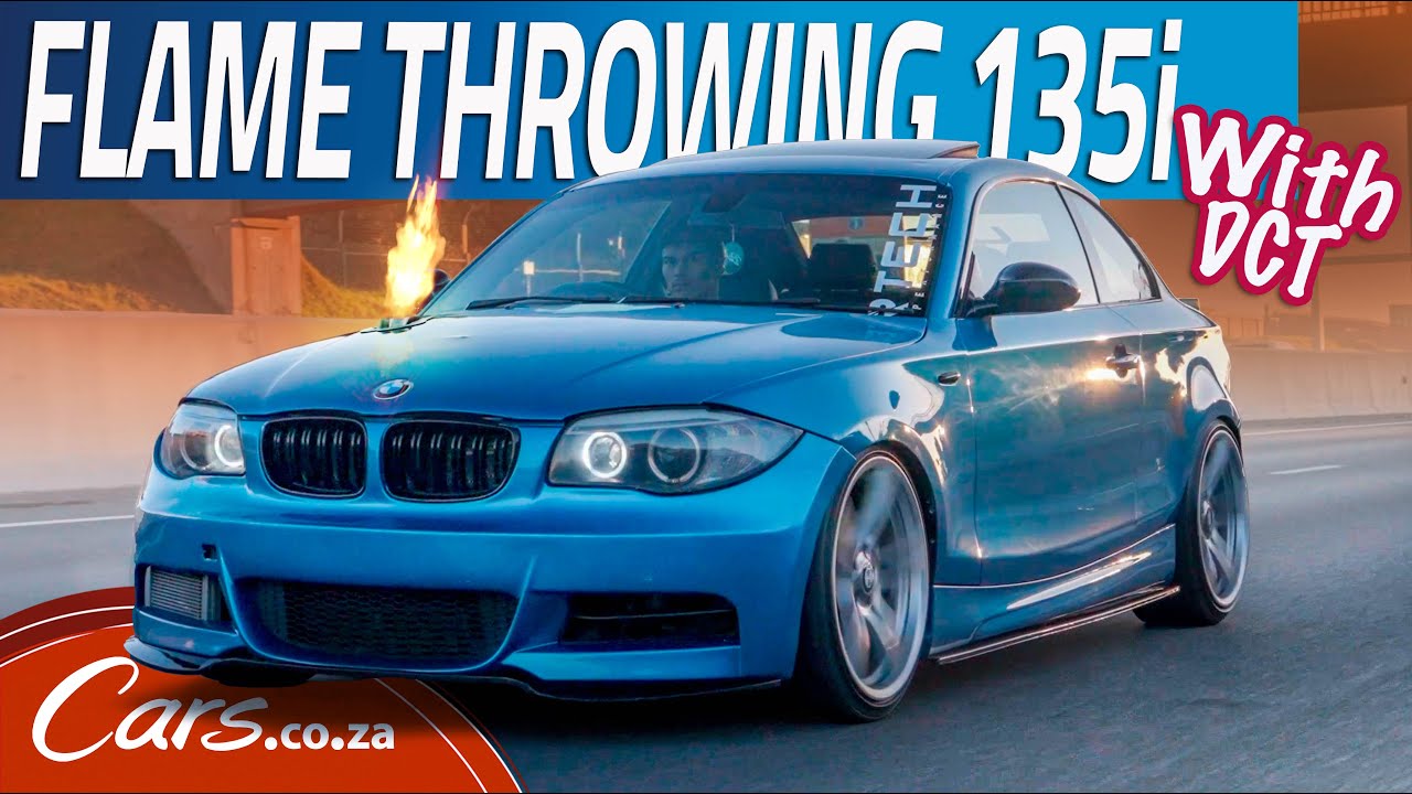 BMW 135i с DCT Conversion — большой модифицированный 135i с одним турбодвигателем выбрасывает пла...