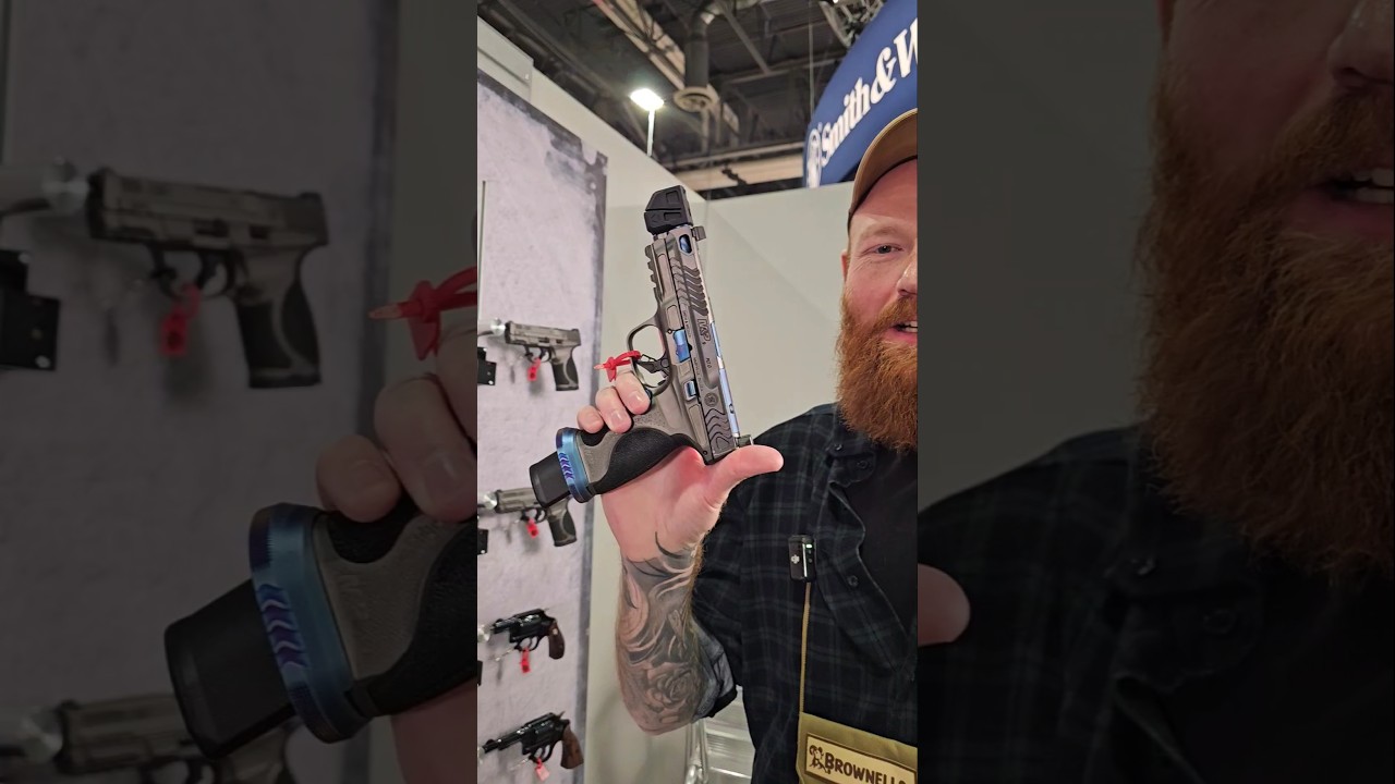 This Really Surprised Me: The brand new steel frame S&W M&P #shotshow2025