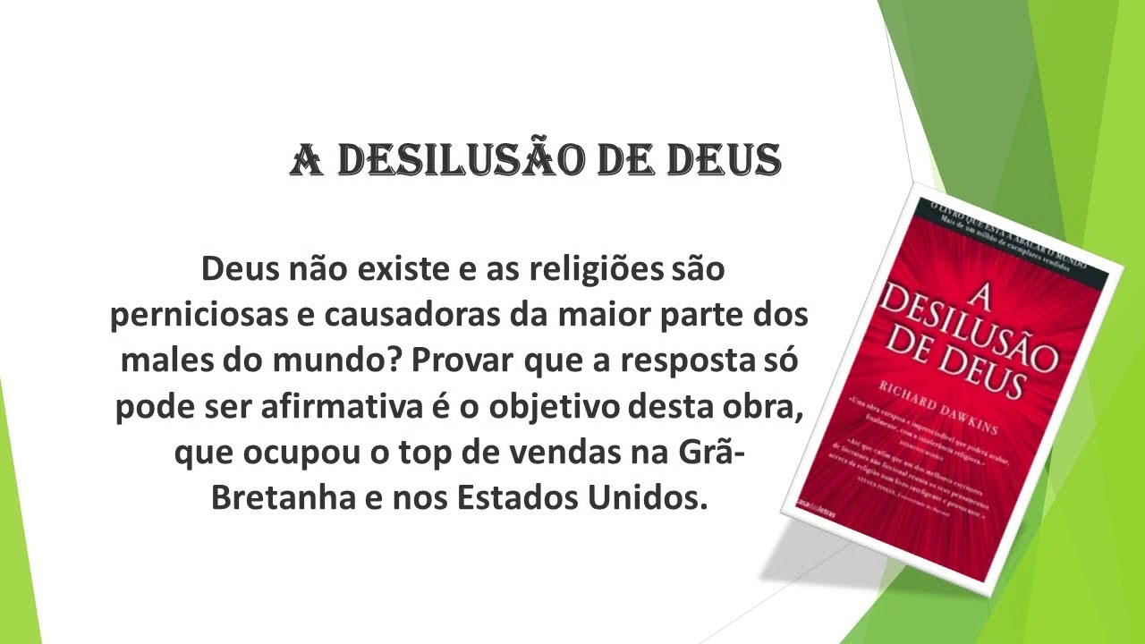 A Desilus&atilde;o de Deus