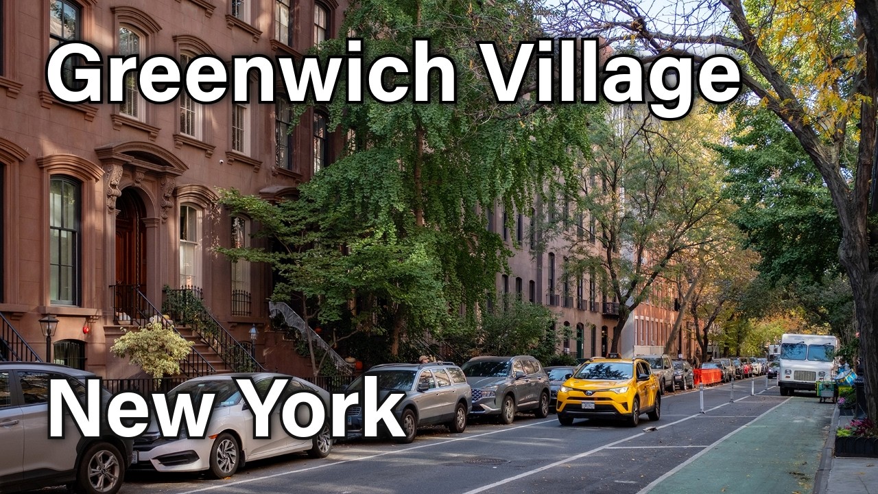 New York City Walking Tour: Greenwich Village, Strand Book Store | 4K