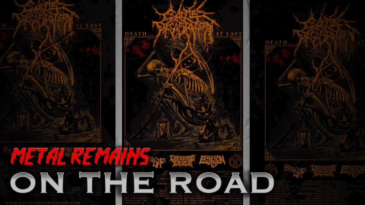 Cattle Decapitation: “Death... At Last” tour en New York [Metal VLOG]