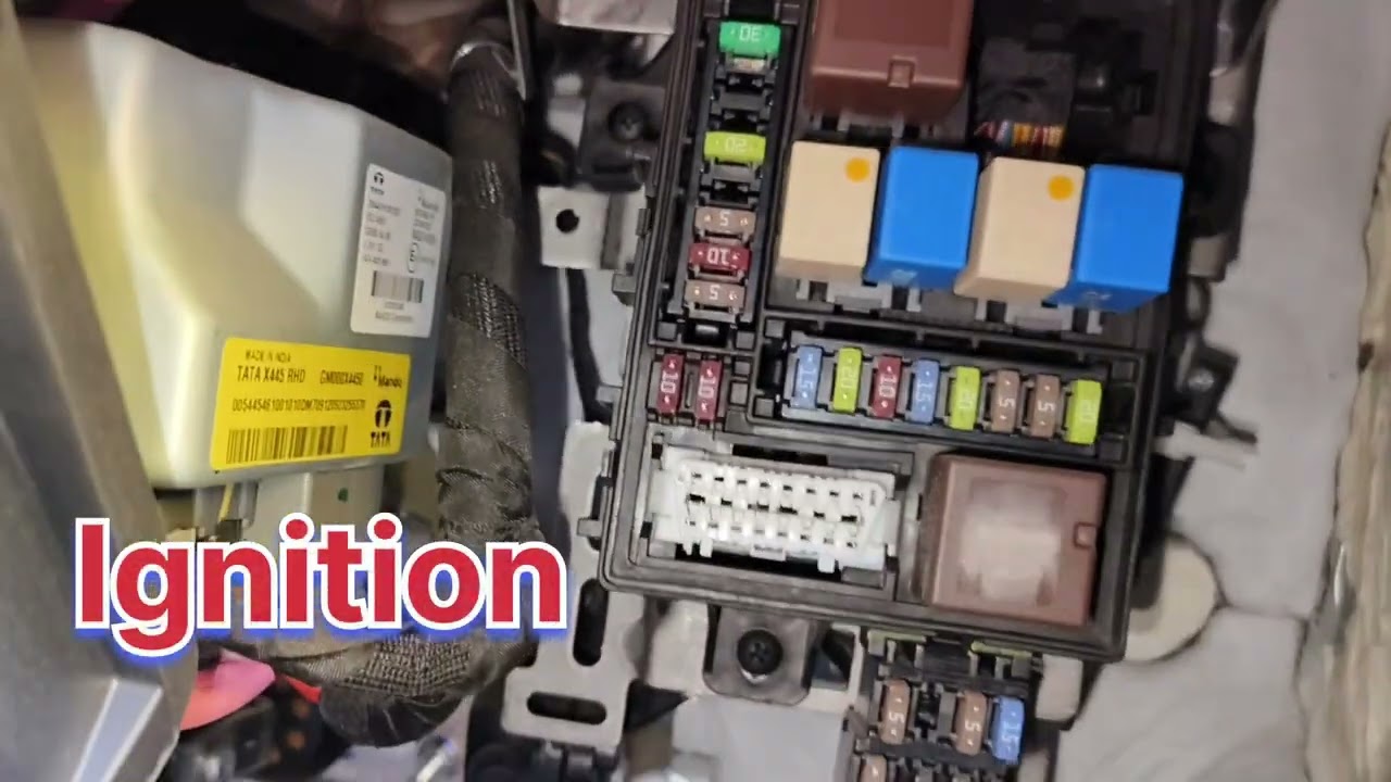TATA Punch Basstube Wiring With Connection Details 