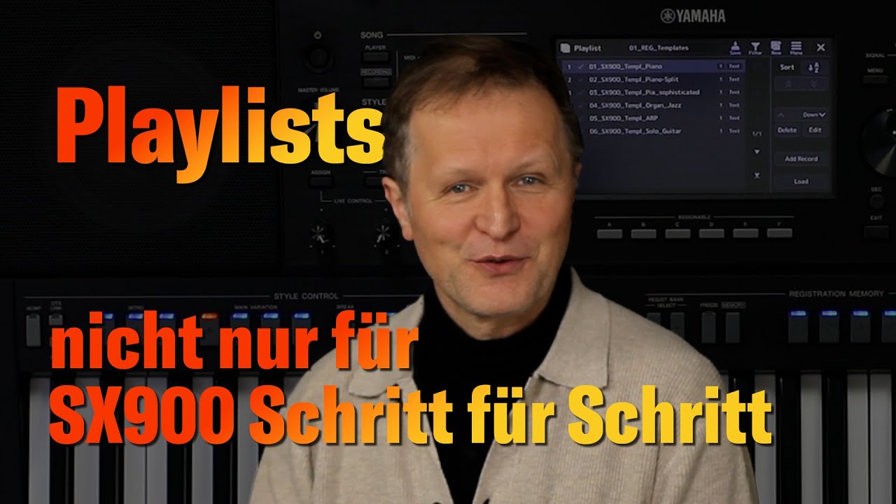 Playlists - nicht nur für «SX900 Schritt für Schritt»