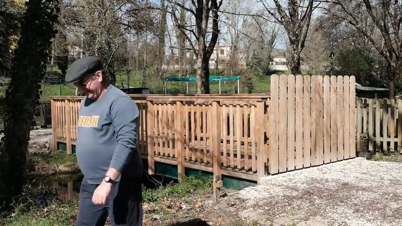 La passerelle de Piquecailloux