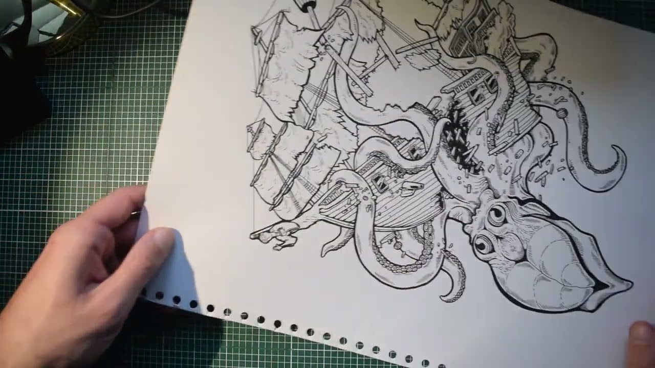 ASMR Show and Tell! Some drawings I've done over the last few years