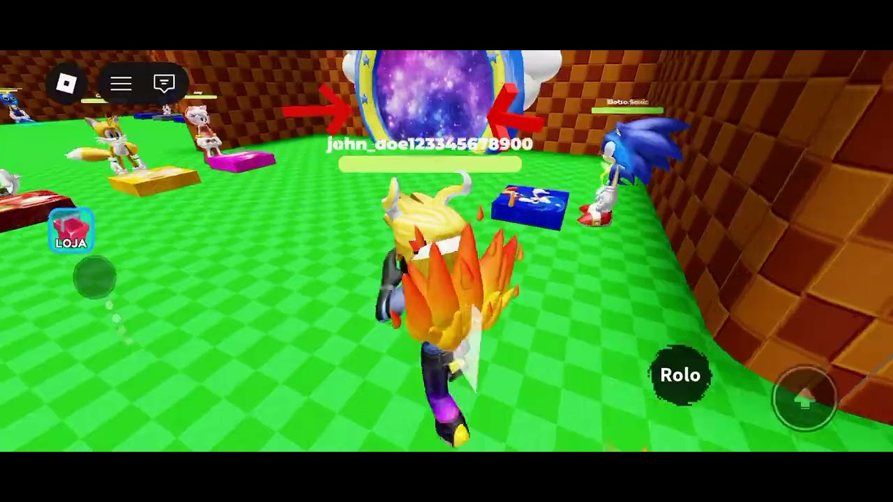 Eu no sonic roblox 