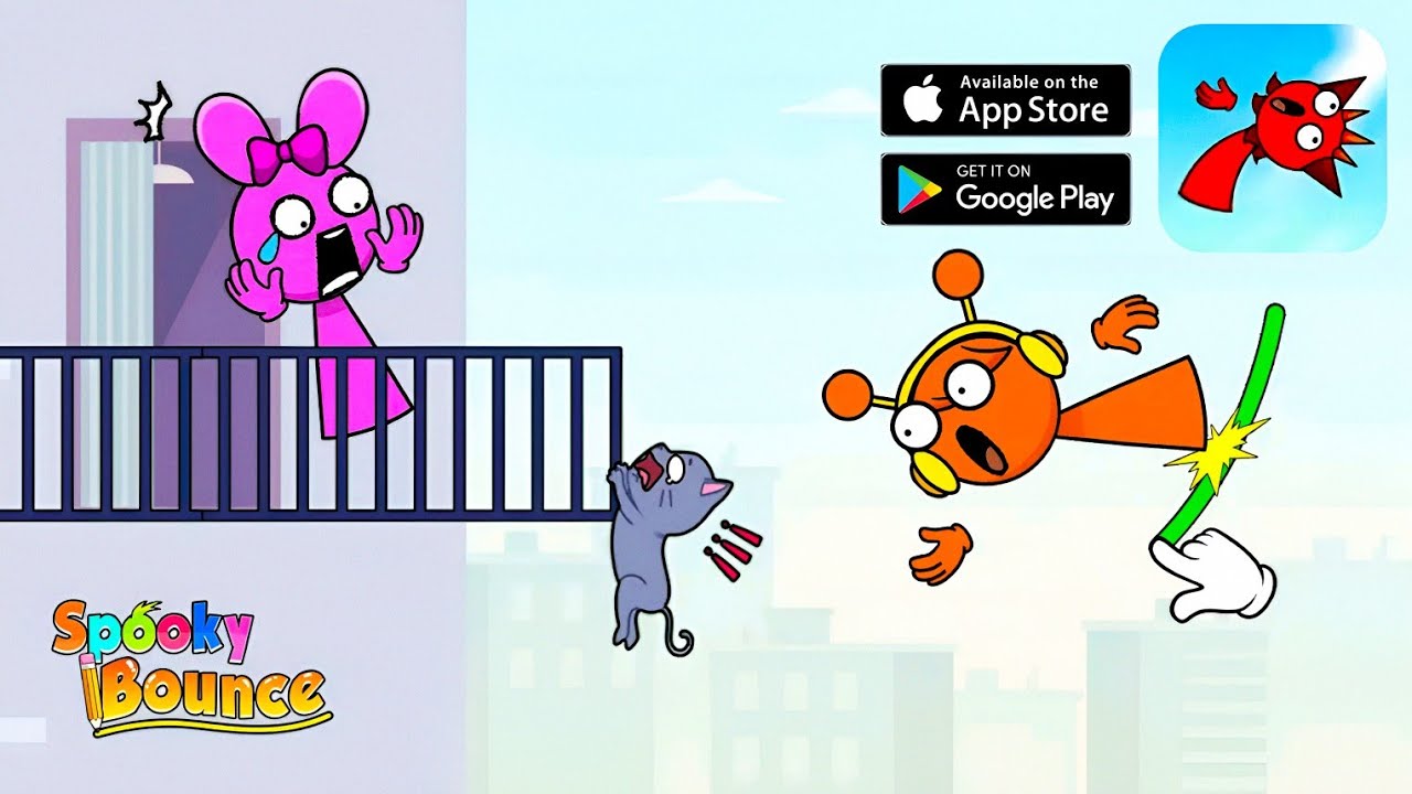 Spooky Bounce - Gameplay Walkthrough Part 1 ( ANDROID / iOS )