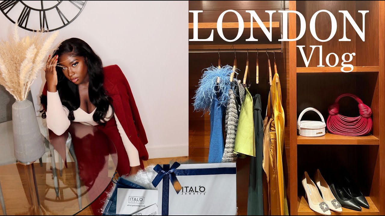 DAY IN THE LIFE LONDON VLOG & MYTHERESA HAUL | BELLA MICHELLE