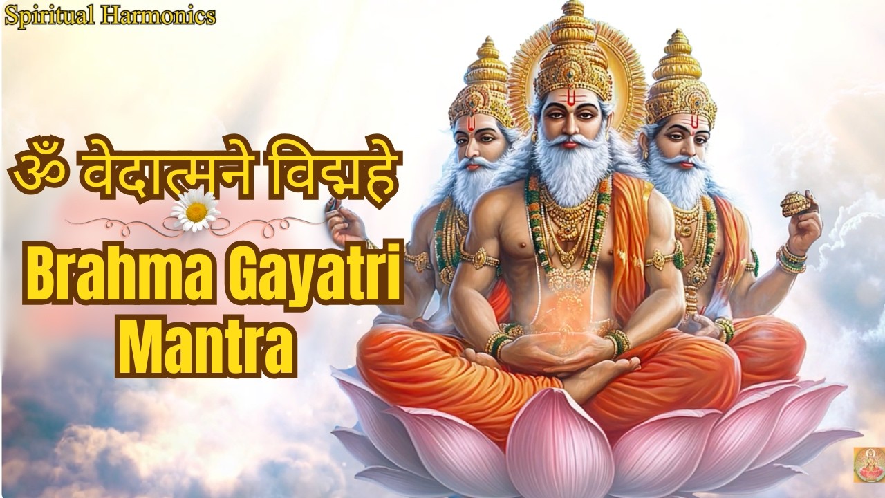Brahma Gayatri Mantra | ॐ वेदात्मने विद्महे | Hiranyagarbha Meditation Chant