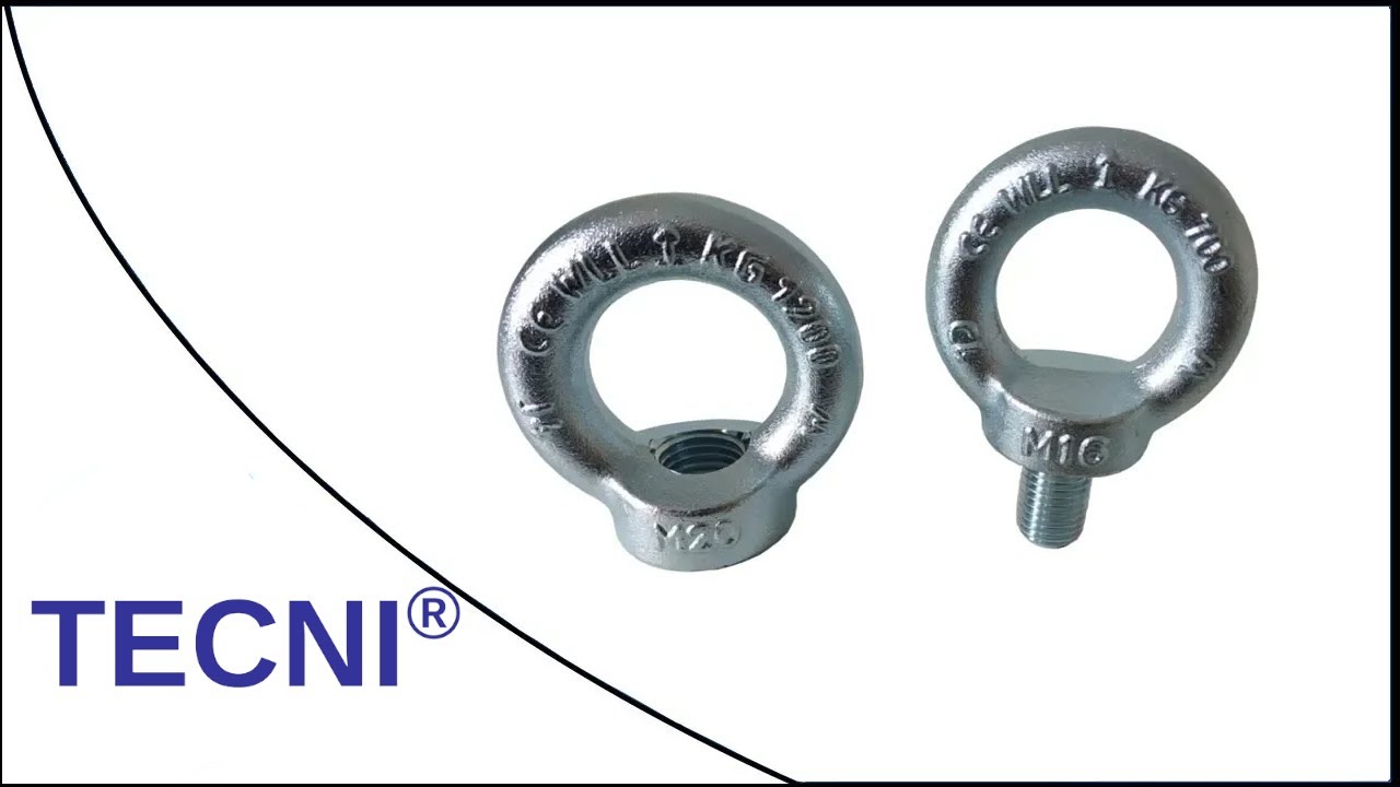 What quality to expect from DIN 580 / DIN 582 Lifting Eye bolts and Eye nuts