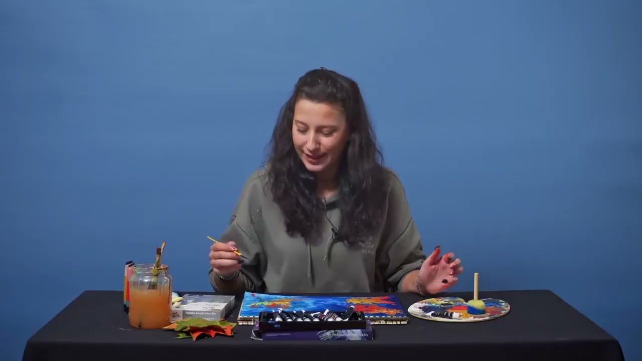 Autumn Painting Idea - DIY Art Tutorial for Beginners