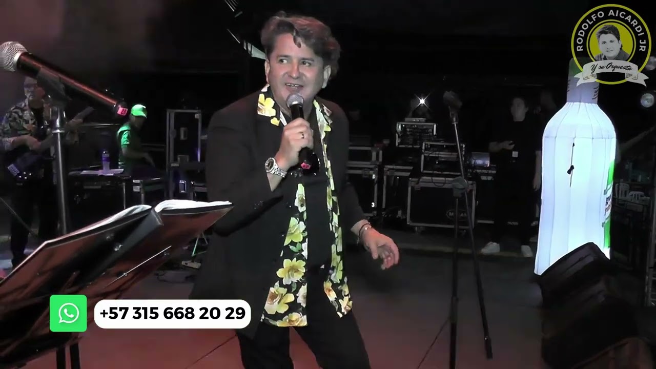 RODOLFO AICARDI JR Y SU ORQUESTA SOLO EXITOS INFO:+57 3112556478