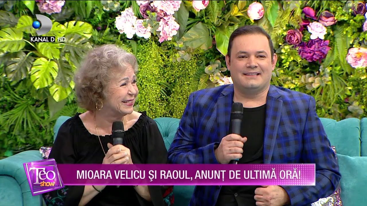 Teo Show(02.03.2021) - Mioara Velicu si Raoul, testul suprem! Cat de bine se cunosc cei doi?