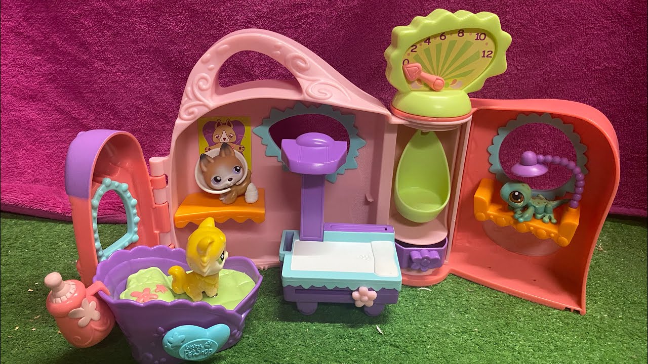 LPS Get Better Center Playset 🦴🍼🩺 and Magic Motion Kitty (ASMR)