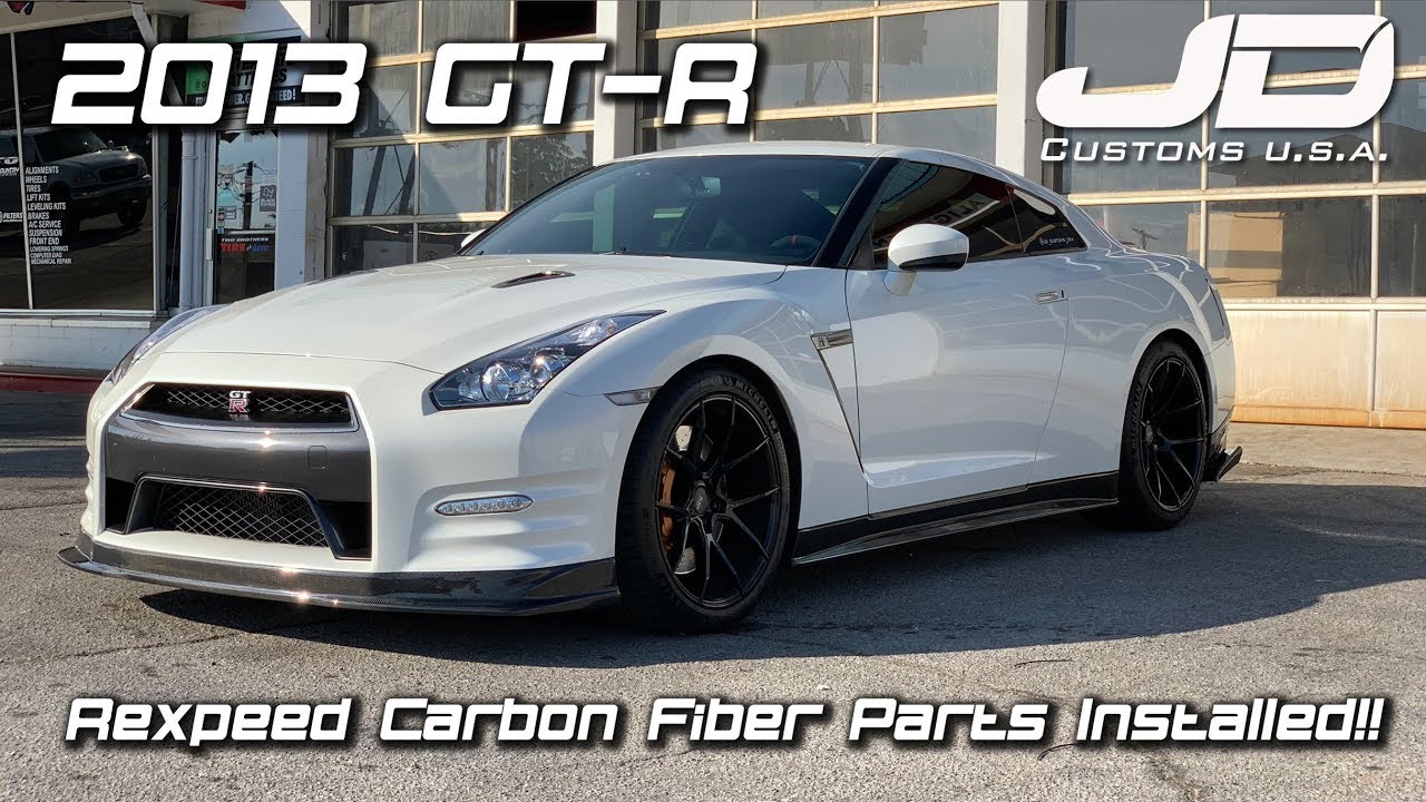 Rexpeed Carbon Fiber Installed On My Nissan R35 GT-R! | 4K