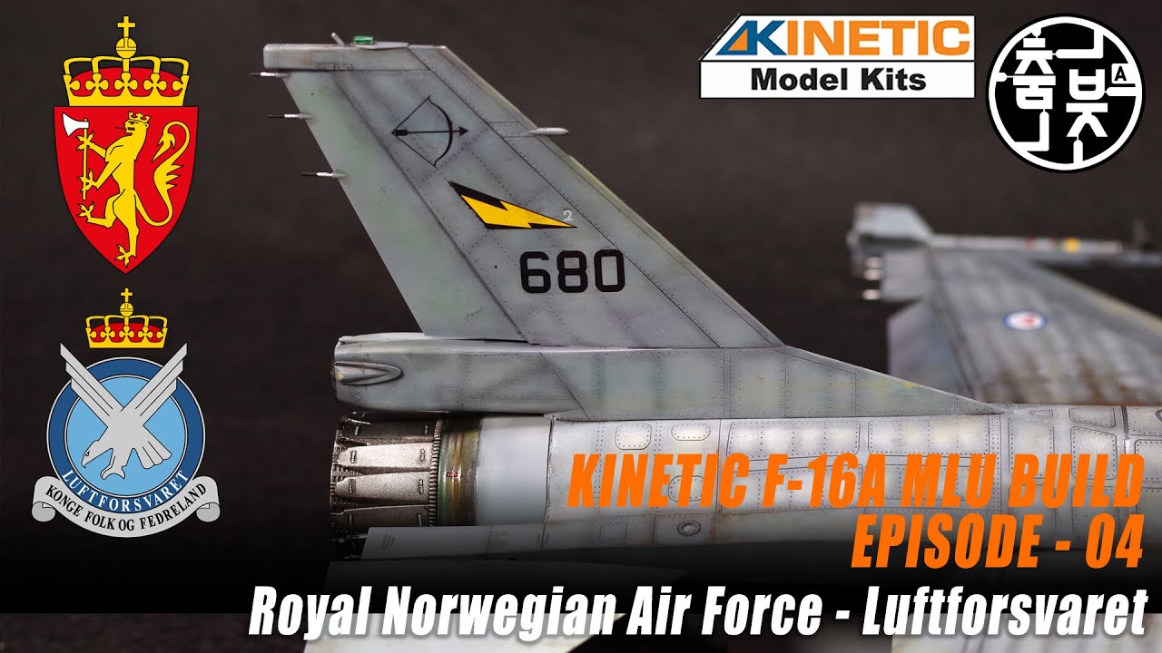 1/48 Kinetic F-16 MLU build ep.04, The final episode