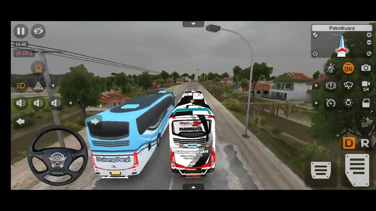 A.T.J BUSSID TELOLET BASURI CORONG ATAS. #teloletbasuri #bussid #corongatas