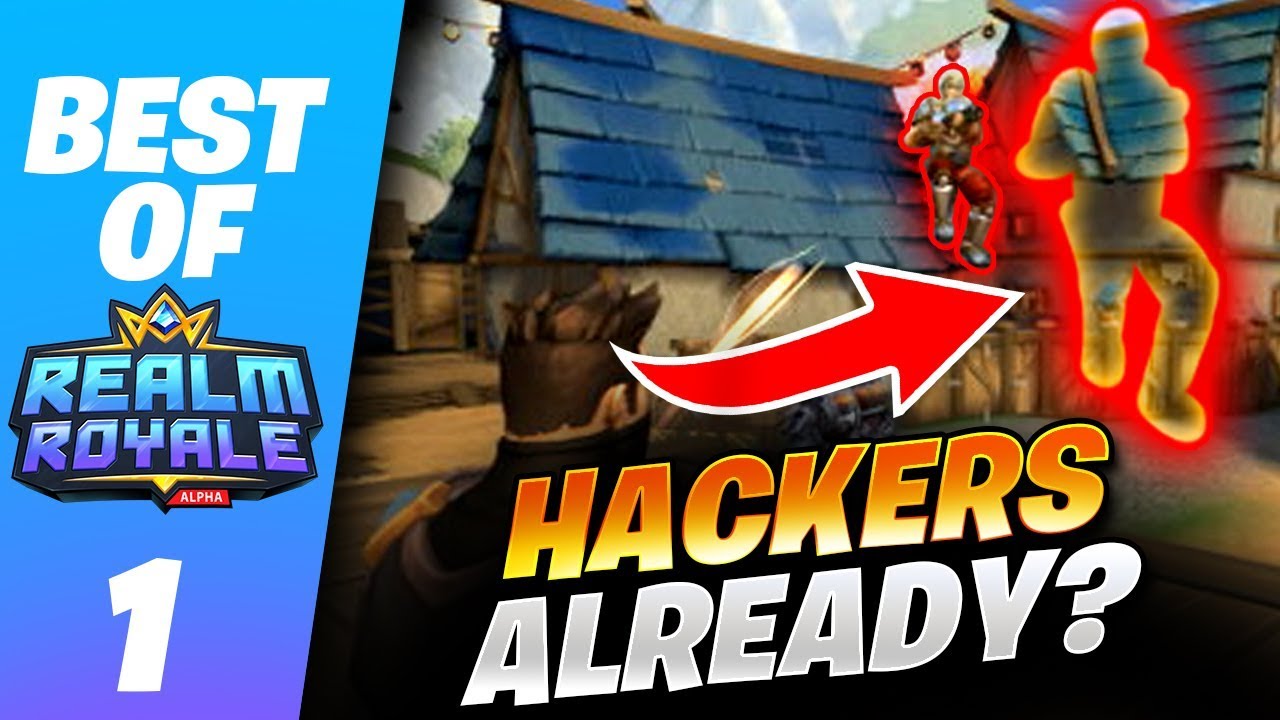 CHEATERS IN REALM ROYALE ALREADY?! - Realm Royale Funny & Epic Momentss #1