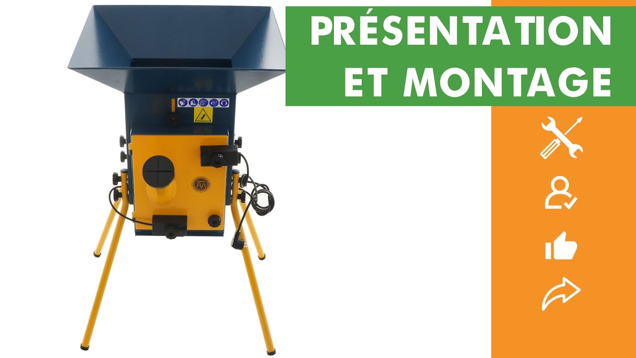 Novital Ercolino - Moulin électrique pour céréales et épis de maïs 1500W - Présentation et montage