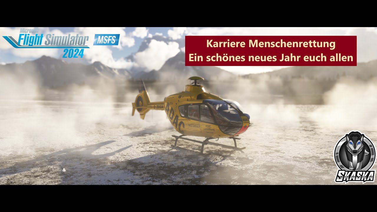 Microsoft Flight Simulator 2024!  - Menschenrettung in der Karriere