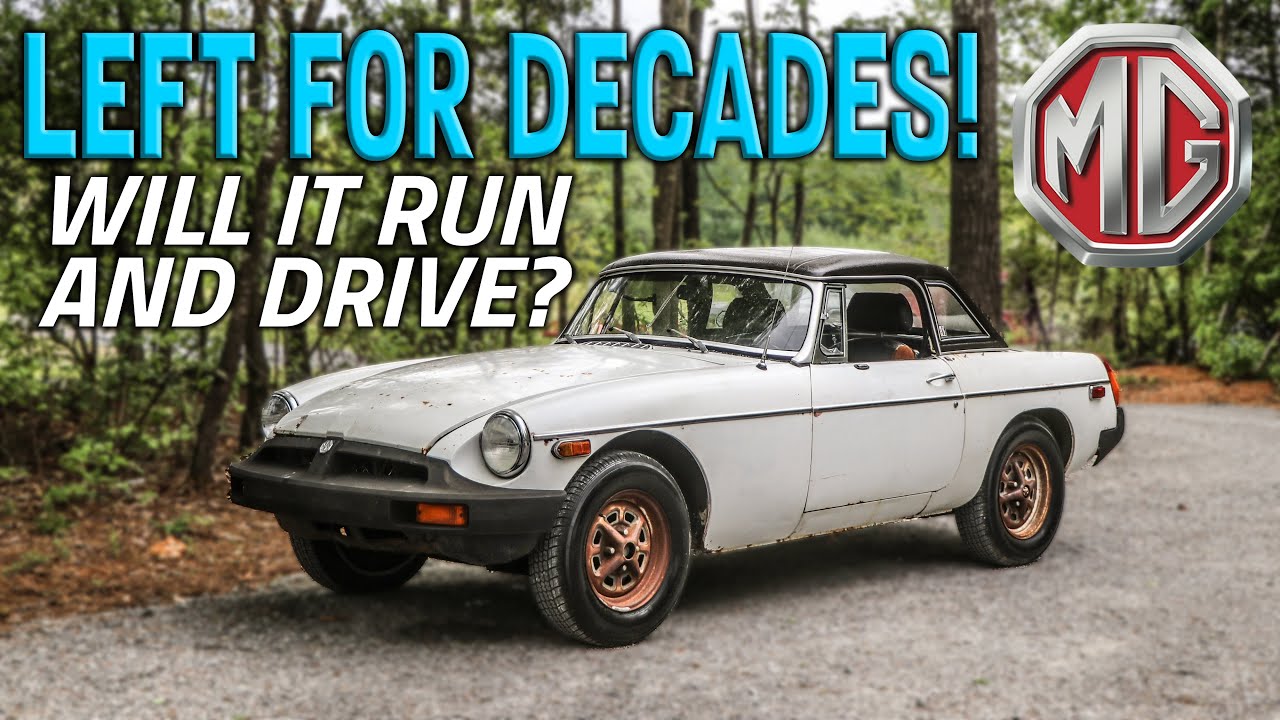 FORGOTTEN 1979 MG - Will It Run and Drive After Decades?