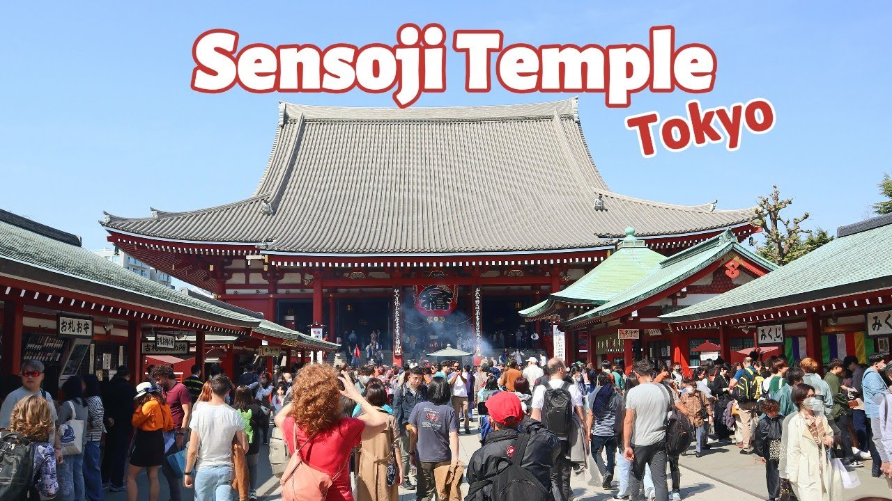 Inside Sensō-ji Temple, Tokyo | Japan’s Oldest Temple Walking Tour #sensojitemple #walkingtour