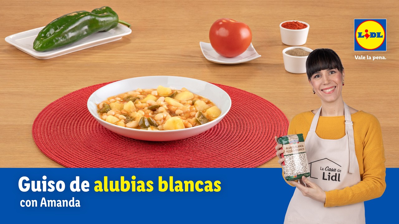 Guiso de alubias blancas 🥣😋 | Recetas veganas | Lidl España