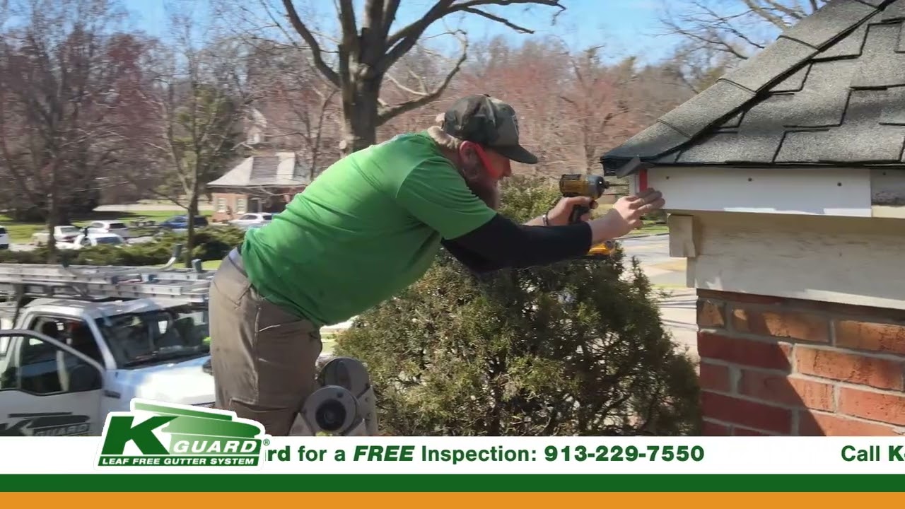 Installation Process with K-Guard Gutters KC